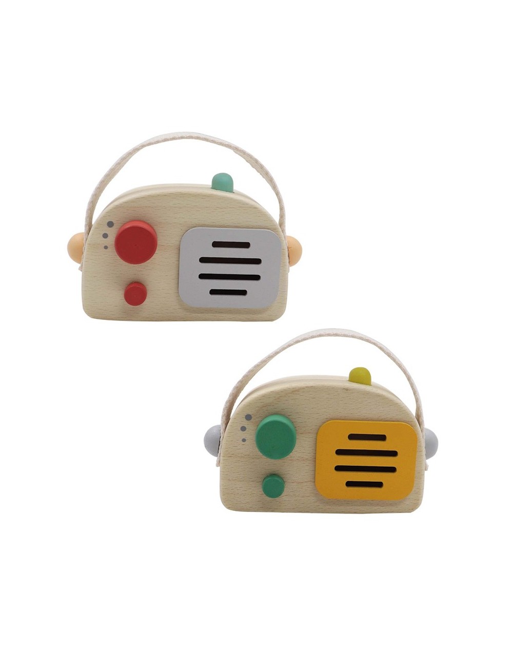 Wooden Radio Music Box Spring Song